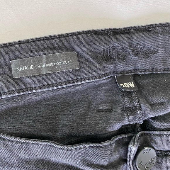 Kut from the Kloth Natalie High Rise Boot cut Black Jeans - Picture 5 of 7